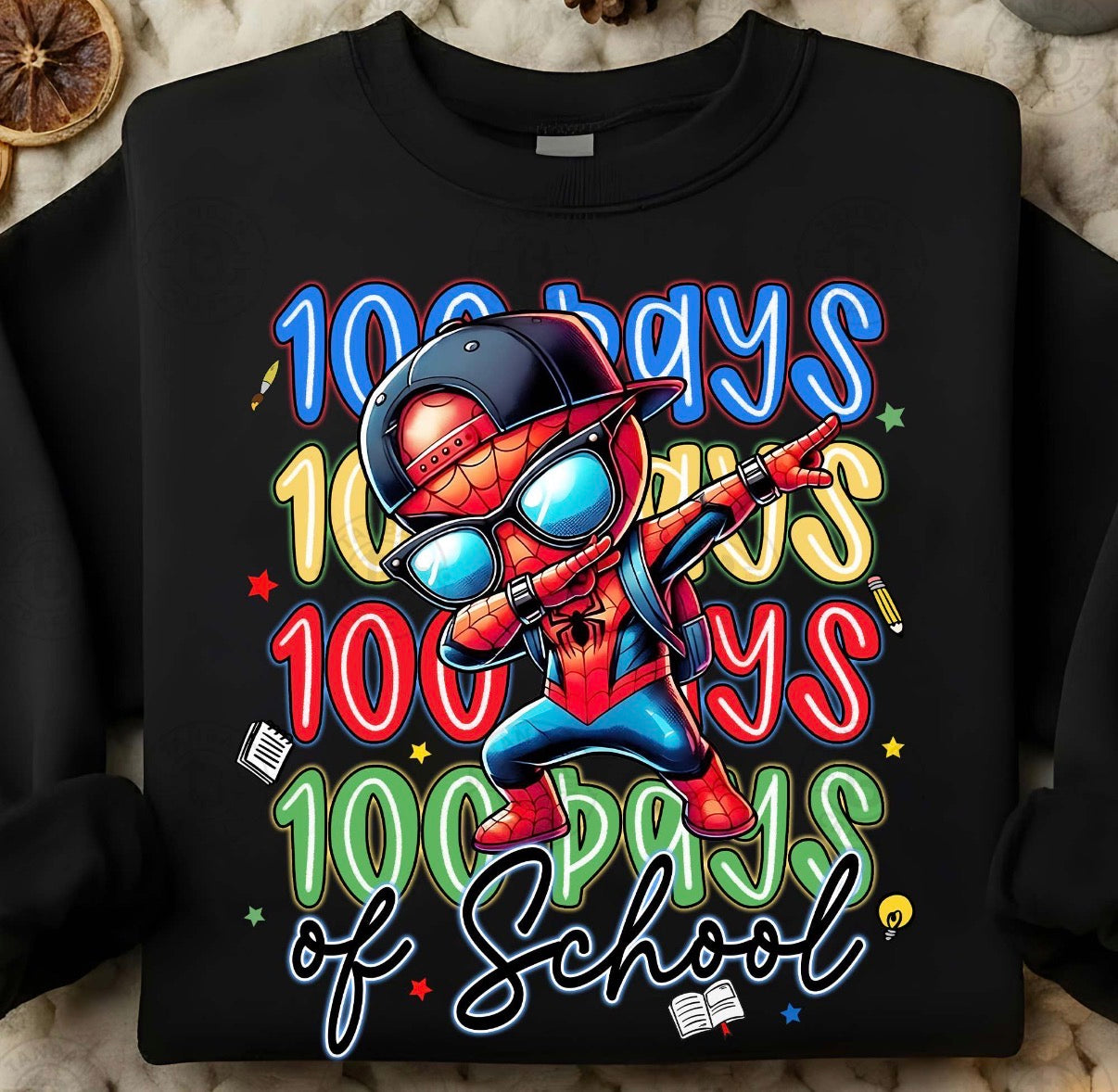 100 Days of School Spider-Man