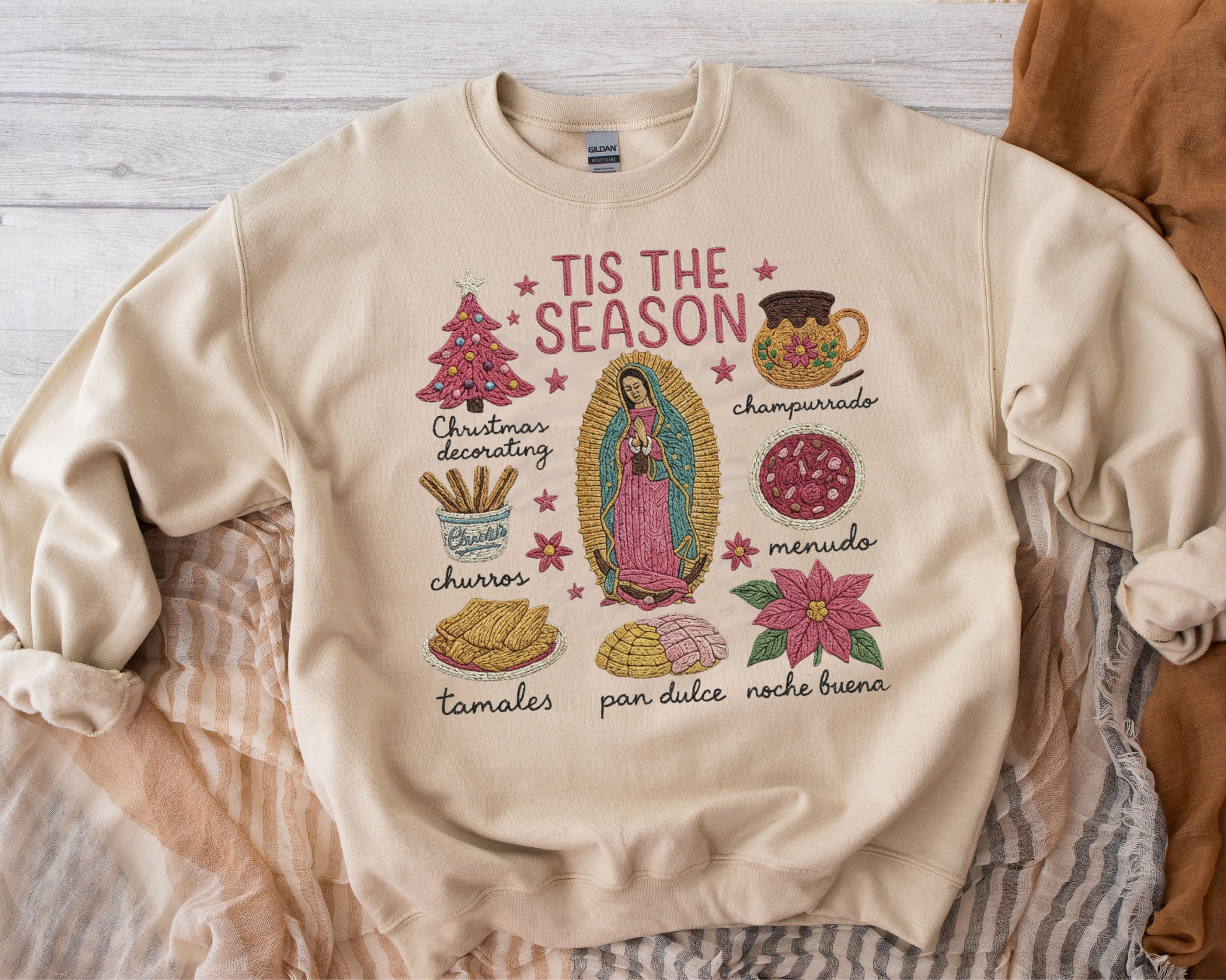 Tis The Season Virgin Mary