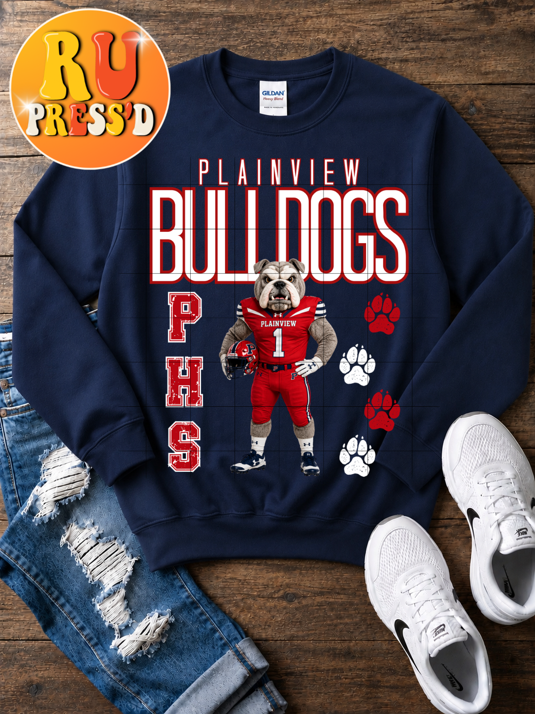 Plainview Bulldogs Mascot