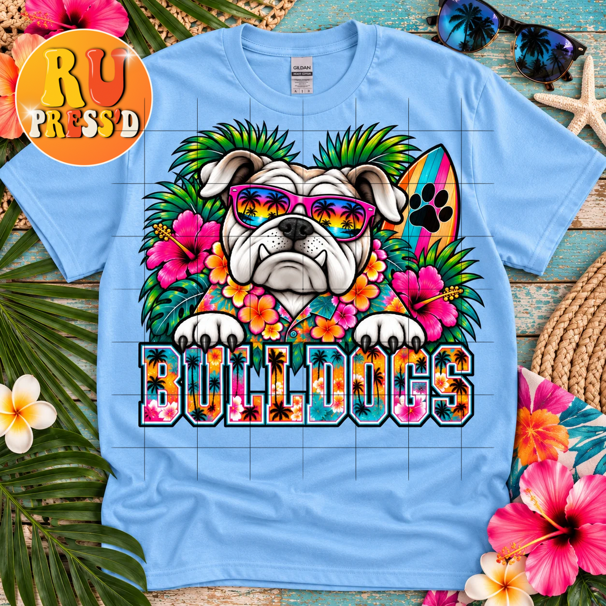 Tropical Takeover Boy Bulldog