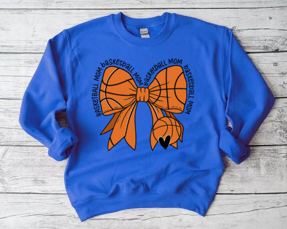 Basketball Mom Bow