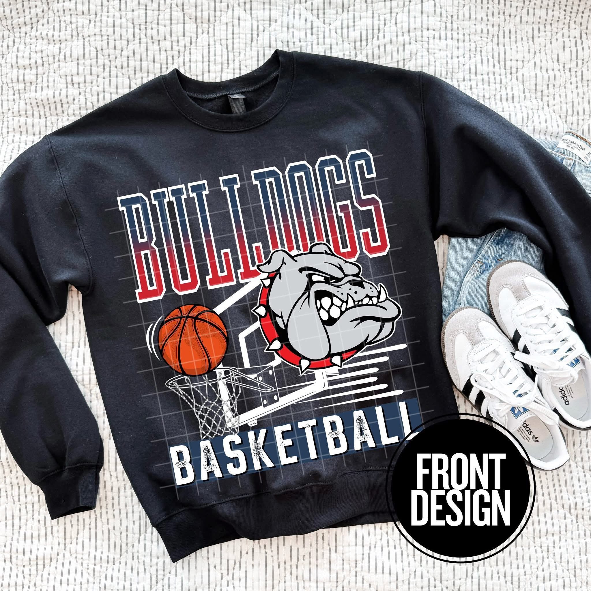 Vintage Bulldog Basketball