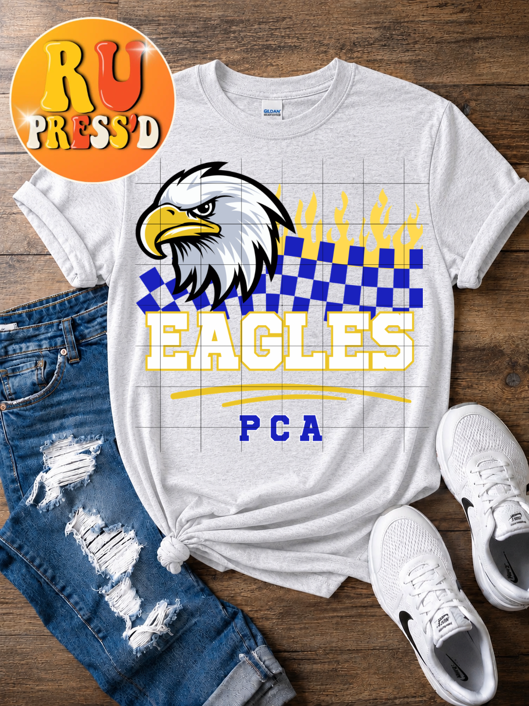 Checkered PCA Eagles