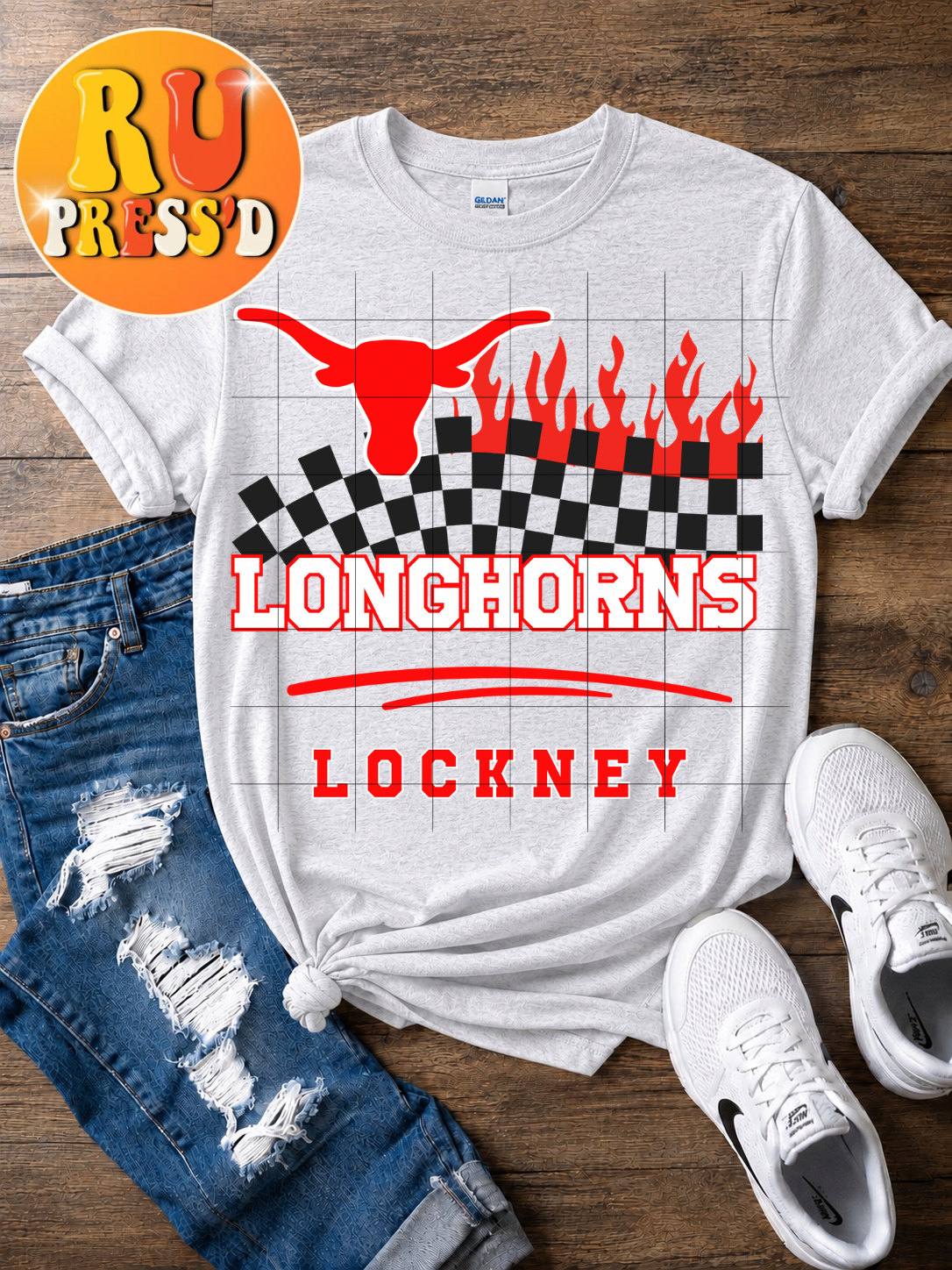 Checkered Longhorns