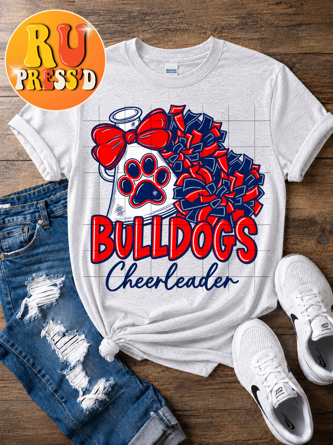 Bulldogs Cheerleader