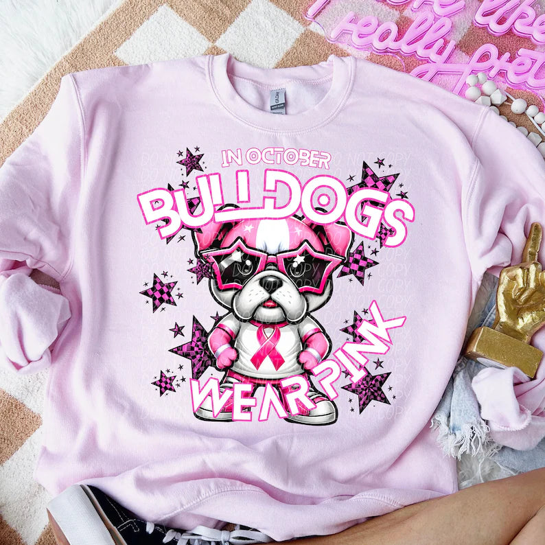Bulldogs Wear Pink