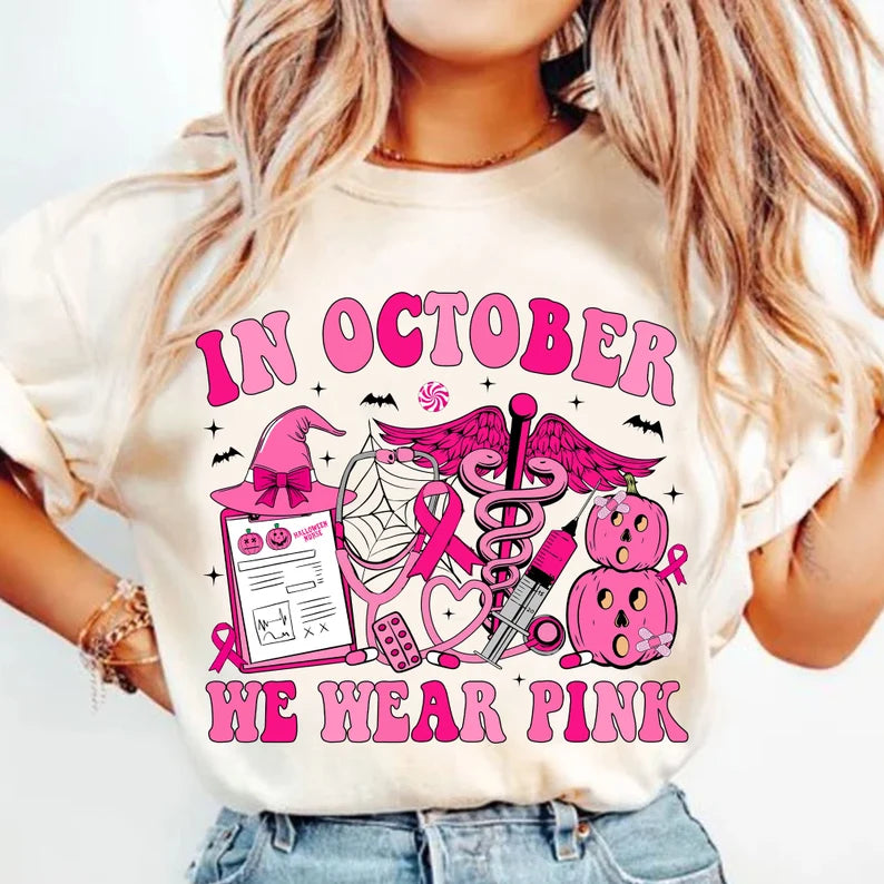 In October We Wear Pink Nurse